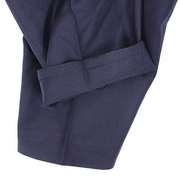 Hardy Minnis Beyond Measure Navy Wool Single Breasted 2 Pc Suit 46L Blazer Pants - Picture 7 of 10